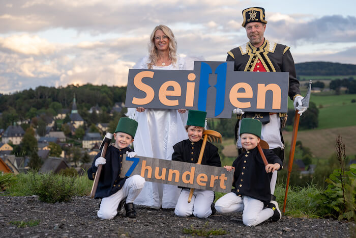 700 Jahre Seiffen Engel und Bergmann, Foto von Sven Körner