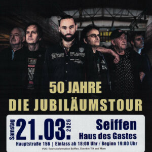 Plakat Rockband Karussell