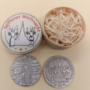 Seiffener Zinnmünze 2026